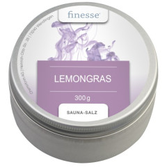 finesse® Peelingová saunová sůl, Lemongras, 300 g