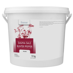 finesse® Peelingová saunová sůl, Barevný pepř, 13 kg